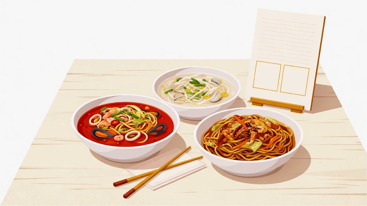 삼선짬뽕·고추짬뽕·백짬뽕 뭐가 다를까요: 메뉴판 짬뽕 이름을 재료·국물·맵기로 가르고 고르는 법 대표 이미지